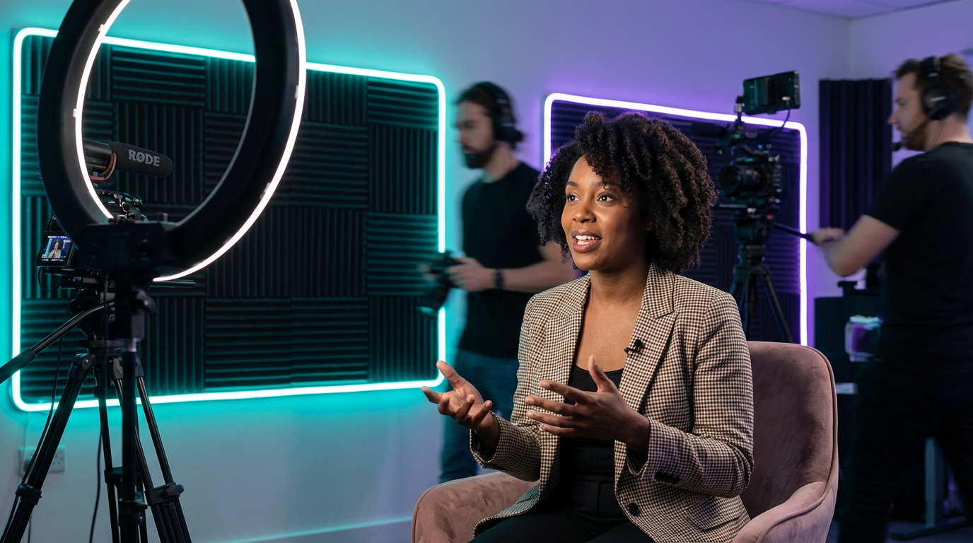 CIWiL AB She Means Business YouTube channel studio