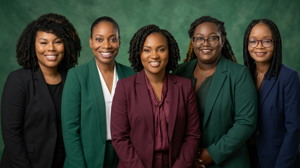CIWiL AB Executive Team — five professional women standing together